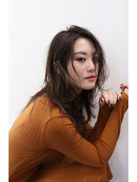 フープヘアー(HOOP.HAIR) 【ＨＯＯＰ】 ショコラブラウン×レイヤーカット