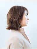 大人可愛いショートボブ