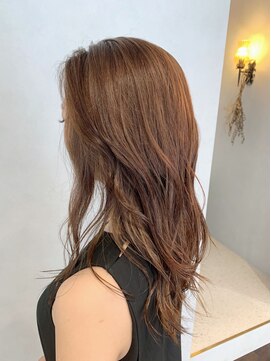 キー(KEY) 大人巻き髪ハイライト