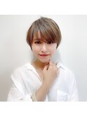  【Chill】イメチェン!！前髪も大人かわいいショートスタイル◎
