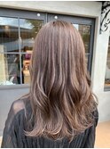 ゆっると巻きの綺麗なロング