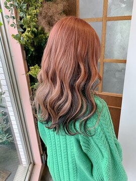 ヤード 藤沢(YARD) コーラルピンク×逆インナー【藤沢駅/藤沢】