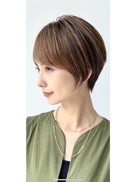ニーナ せんげん台(nina) 30代40代50代　シルエット◎大人可愛く　丸みショートスタイル