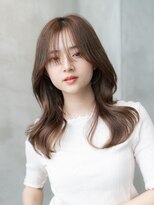 ドットハリス(.Hallis)&nbsp;大人かわいい/小顔/ミディアムレイヤー/20代30代40代