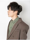 アッシュブラック/カルマパーマ［御茶ノ水/神保町］