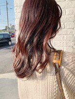 リル(lil)&nbsp;ピンクブラウン【イルミナカラー/宇都宮美容室/鹿沼美容室】