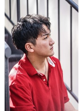 銀座マツナガ 浅草店 ゆるふわスパイラルパーマ×ツーブロショートスタイル