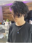 メンズスパイラルパーマ
