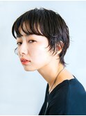 ショート×パーマ