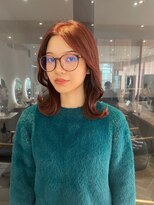 ジーナ セントラル銀座(Zina)&nbsp;色気ある艶髪＊くびれヘア＊オレンジベージュ【ZinaCENTRAL】