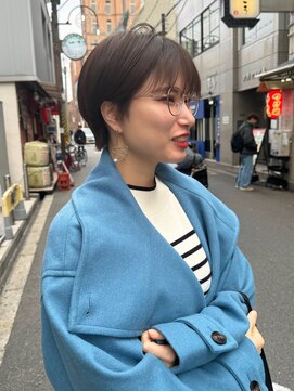 アロ 大阪梅田(alo) 【松本聖】耳掛けマッシュショート《大阪梅田》