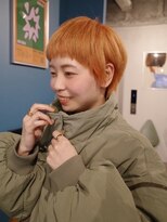 ヨー(Yoh-)&nbsp;【マッシュショート/中里千尋】オレンジ/おん眉ベリーショート