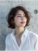 くせ毛風オシャレショート