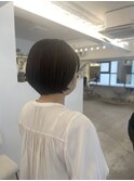 椎名 ショートボブ&ベージュカラー