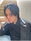 襟足センターパート