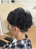 スパイラルパーマ