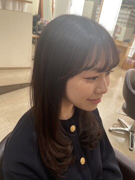 デザイニングヘアードゥ(designing hair Deux) レディースロングレイヤーカット【レイヤーカット/ナチュラル】