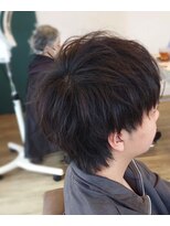 ヘアアトリエ ナイン(hair atelier nine)&nbsp;メルティーカラー/似合わせカット/ウェーブミディアム/福島市