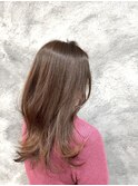 ピンク×バイオレット×ミディアムレイヤー20代30代大分中央町