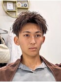 ベリーショート×スパイキーショート×アップバング