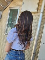 ミラシィ 成田(Mirashy)&nbsp;ハイライトカラーミルクティーベージュレイヤーカット