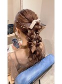 ☆*:.結婚式お呼ばれアレンジ.:*☆