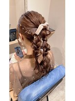 コネクト(Connect)&nbsp;☆*:.結婚式お呼ばれアレンジ.:*☆