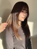 【平日限定】似合わせカット＋透明感カラー＋3step艶トリートメント￥11000