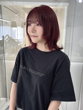 スウィープ(sweep) ワインレッドカラー