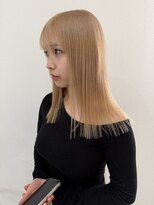 シキ(shiki)&nbsp;milk tea blond