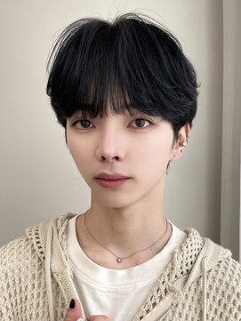 ナレ(NARE) 【NARE NOE】韓国風シースルーマッシュ＋カルマパーマ