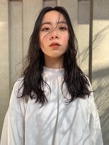 シーン(SCENE)&nbsp;[天神今泉/黒髪カタログ/クラゲヘアー/オリーブグレー]