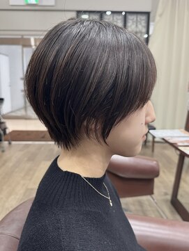 ハピネス クローバー 八木店(Happiness CLOVER) くびれショート 白髪ぼかし 脱白髪染め 30代40代50代60代