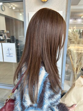 ベージュカラー/透明感カラー