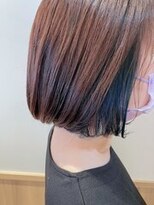 ユキオグループ グラン(yg GRAN) ◎透明感インナーカラーネイビー×ミニボブで垢抜け