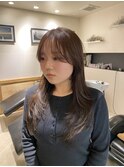 レイヤーカット/ラベンダーベージュ