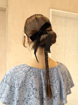 オン キャナルシティ博多前店(on) 【中里恵梨】ヘアセット/カチモリヘア/アップヘア/顔まわり