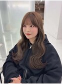 韓国風レイヤーカット髪質改善ダブルカラーハッシュカット