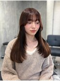 [Zina福岡天神]髪質改善/イメチェン/前髪/レイヤーカット