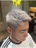 メンズやりたいヘアカラーNo.1 ホワイトカラー！！！！！