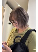 <ゲスト>レイヤーカットと相性◎Wケアブリーチでグレージュ