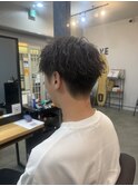 ツイストスパイラル×刈り上げショート