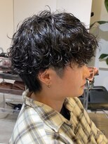 エリマ 横浜西口(elima)&nbsp;大人メンズマッシュ波巻きスパイラルパーマ