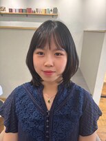 ハクア(HAKUA) 韓国風 顔まわりレイヤーボブ