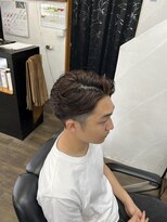 シャンゼ おもろ&nbsp;大人ツーブロック×かき上げパーマ