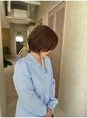 脱白髪染めハイライト/白髪ぼかし/透明感カラー/髪質改善