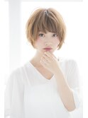 ソフトな質感が大人可愛いショートボブ　[八王子]ROCCO