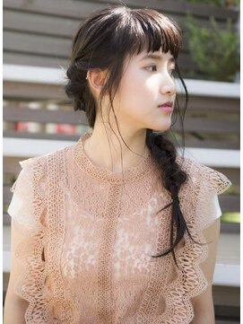 スリーバイキープ 尾山台(THREE by KEEP) 【THREEbyKEEP尾山台】編み込みフィッシュボーンヘアアレンジ
