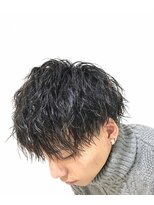ヘアーデザイン ディードット ウル(D. ulu) マッシュ×ツイスト＝色気男子／ツイストパーマ／20代