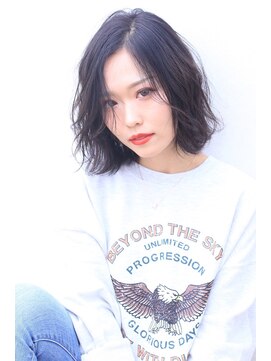 ウィル 京橋店(WiLL) 【WiLL 京橋店】加藤武 ブルーグレージュボブレイヤー